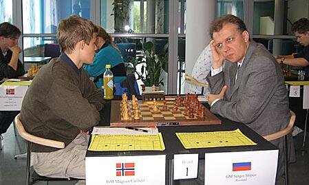 Magnus Carlsen - Sergey Shipov, MSCC 2006
